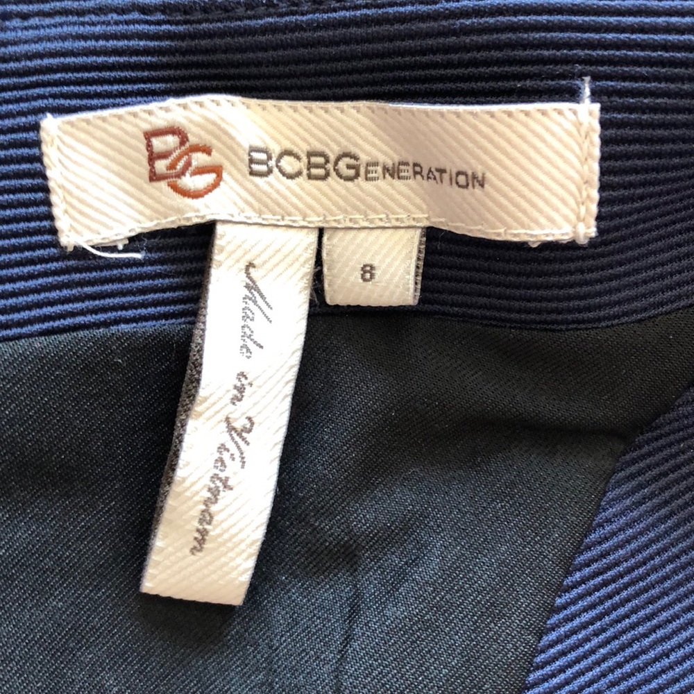 🚫SOLD🚫BCBGeneration | Black & Blue Dress - Picture 5 of 6